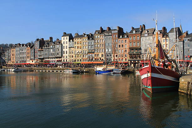 istock Old Honfleur Basin, France 475108194