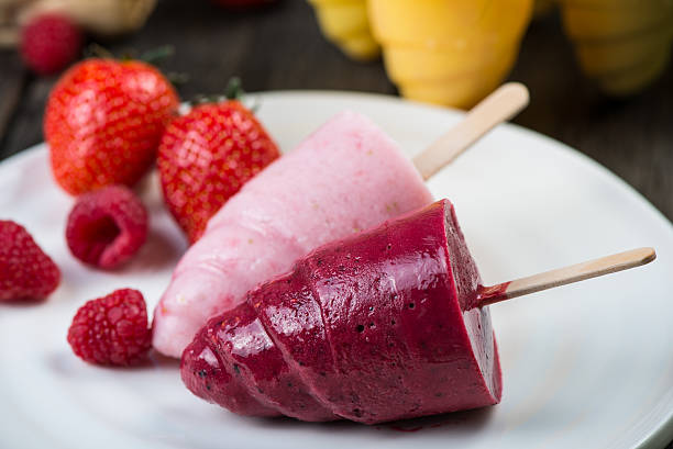 istock Homemade organic summer fruit ice cream 475108392