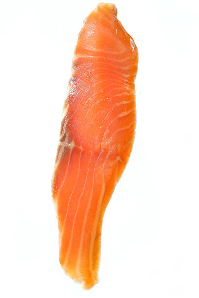 istock piece of salmon on white 475115484