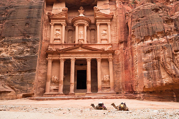 istock Al Khazneh or The Treasury at Petra, Jordan 475116799