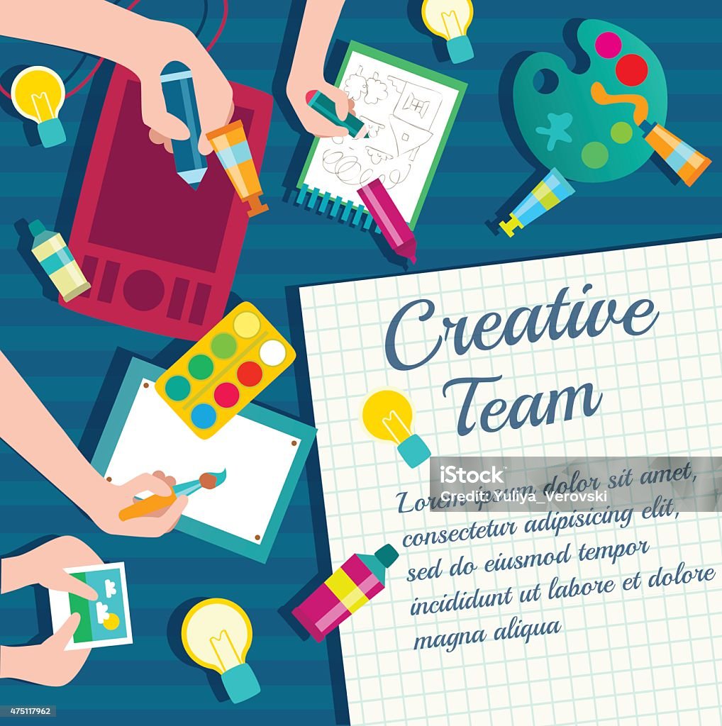 Team Creative Process Creative Team Handmade And Creative Process Drawing Photo Workshop ...