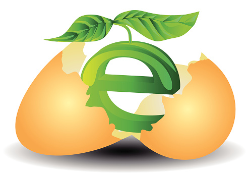 Ecologic Eggshell Ecological Egg Stock Illustration - Download Image Now - 2015 ...