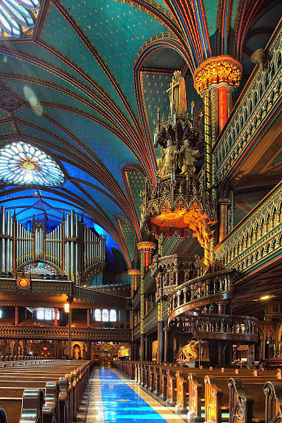 istock Interiors of Notre Dame Basilica, Montreal 475123012
