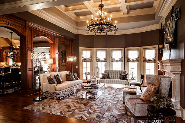 istock Living Room of Expensive Home 475123148