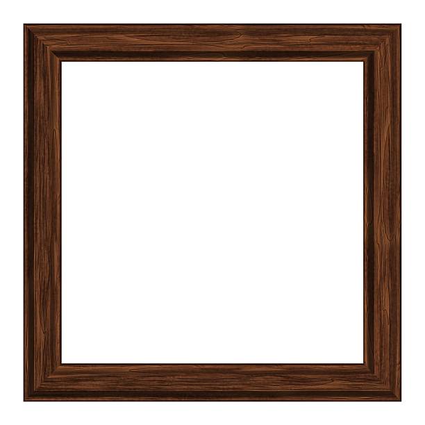 Wood frame stock photo