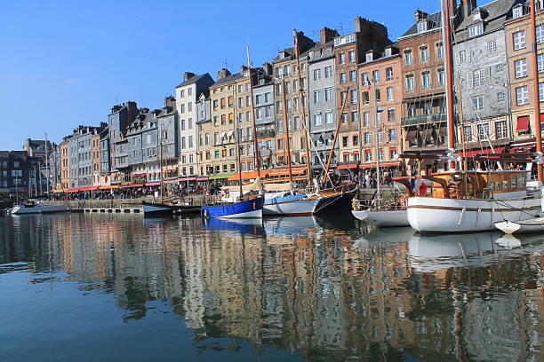 istock Old Honfleur Basin, France 475125350