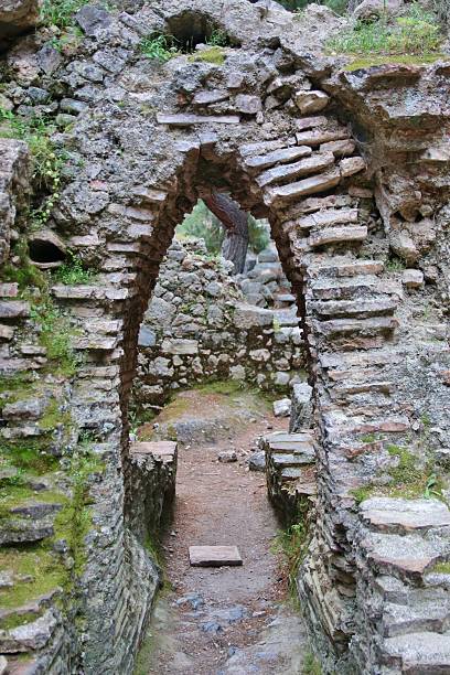 istock The ruins of the ancient aqueduct at Phaselis 475130006