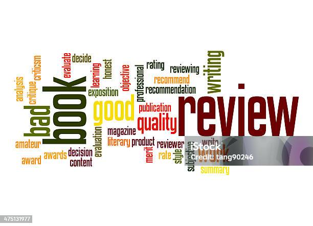 Book Review Word Cloud Stock Photo - Download Image Now - Advice, Amateur, Award
