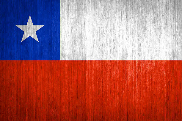 istock Chile Flag on wood background 475132933