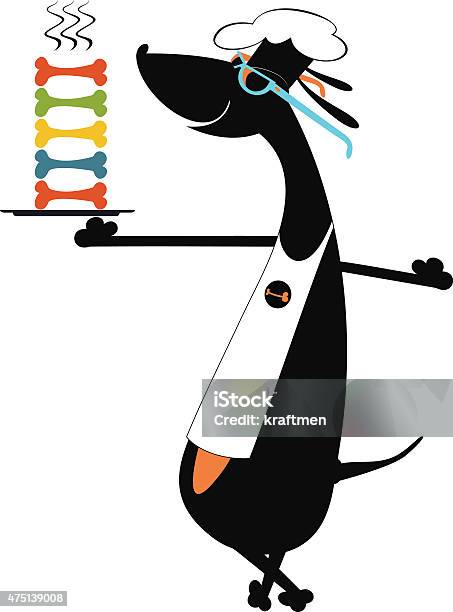 Comic Dog Art Silhouette Stock Illustration - Download Image Now - 2015, Animal, Back Lit