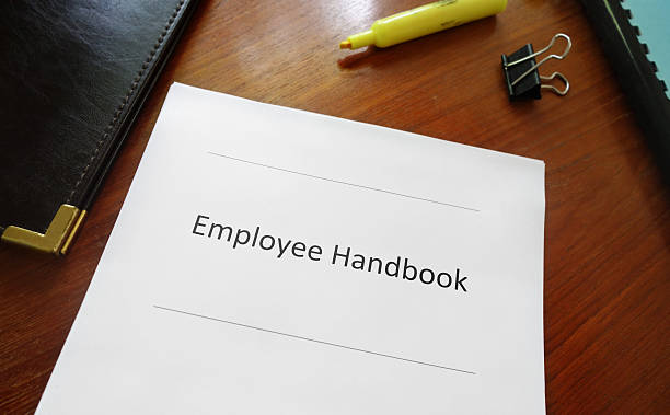 従業員のハンドブック - occupation handbook human resources recruitment ストックフォトと画像