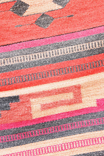 istock Navajo Blanket Rug Fabric Design 475154052