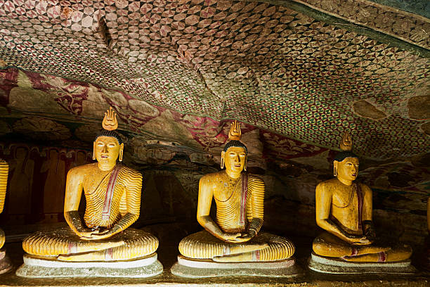 istock Buddha statue inside Dambulla cave temple on Sri Lanka 475156612