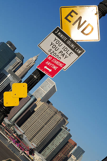 istock Traffic signs. New York City. 475160196