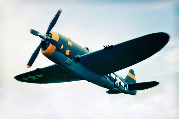 비행기 p-47 썬더볼트 world war ii 효과 - p 47 thunderbolt 뉴스 사진 이미지