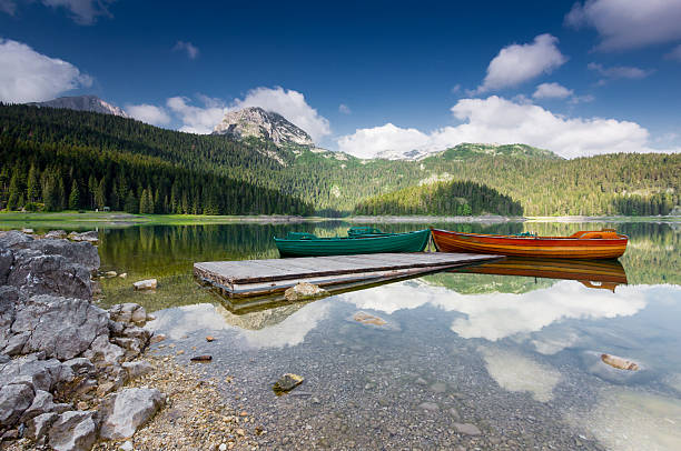 istock Black lake in Durmitor national park, Montenegro 475161184