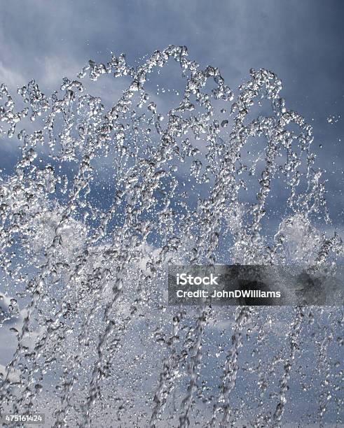 Water Fountain Spray Stock Photo - Download Image Now - 2015, Abstract, Arranging