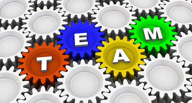 istock Team. Word on the gears 475170766
