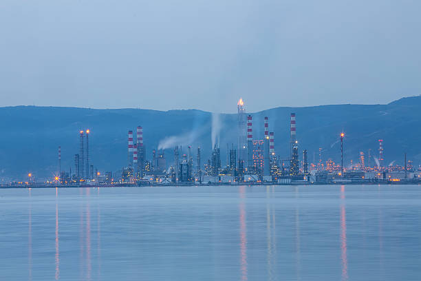 istock Factory fog and smoke 475175520