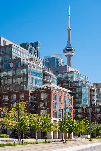 istock Downtown Toronto New  Condominiums and CN Tower 475177118