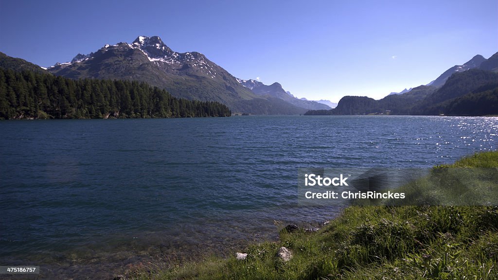 Lac Silvaplana (ou Silvaplanersee; Lej da Silvaplauna) - Photo de Alpes européennes libre de droits