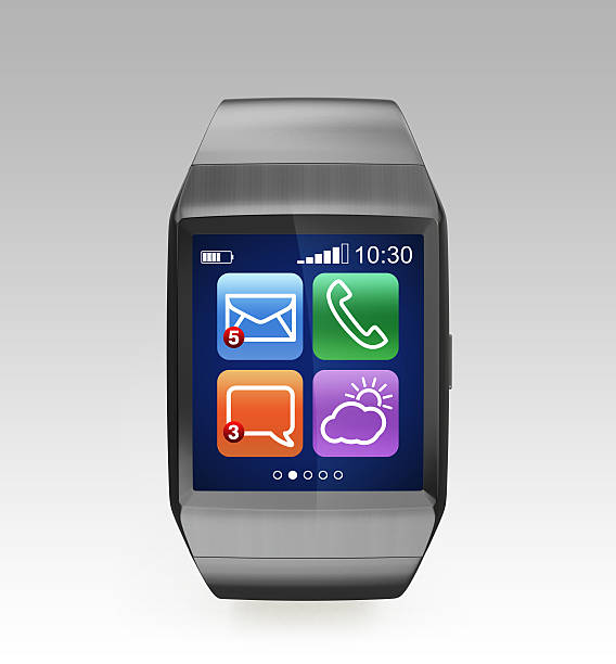 istock Front view of smart watch. 475186905