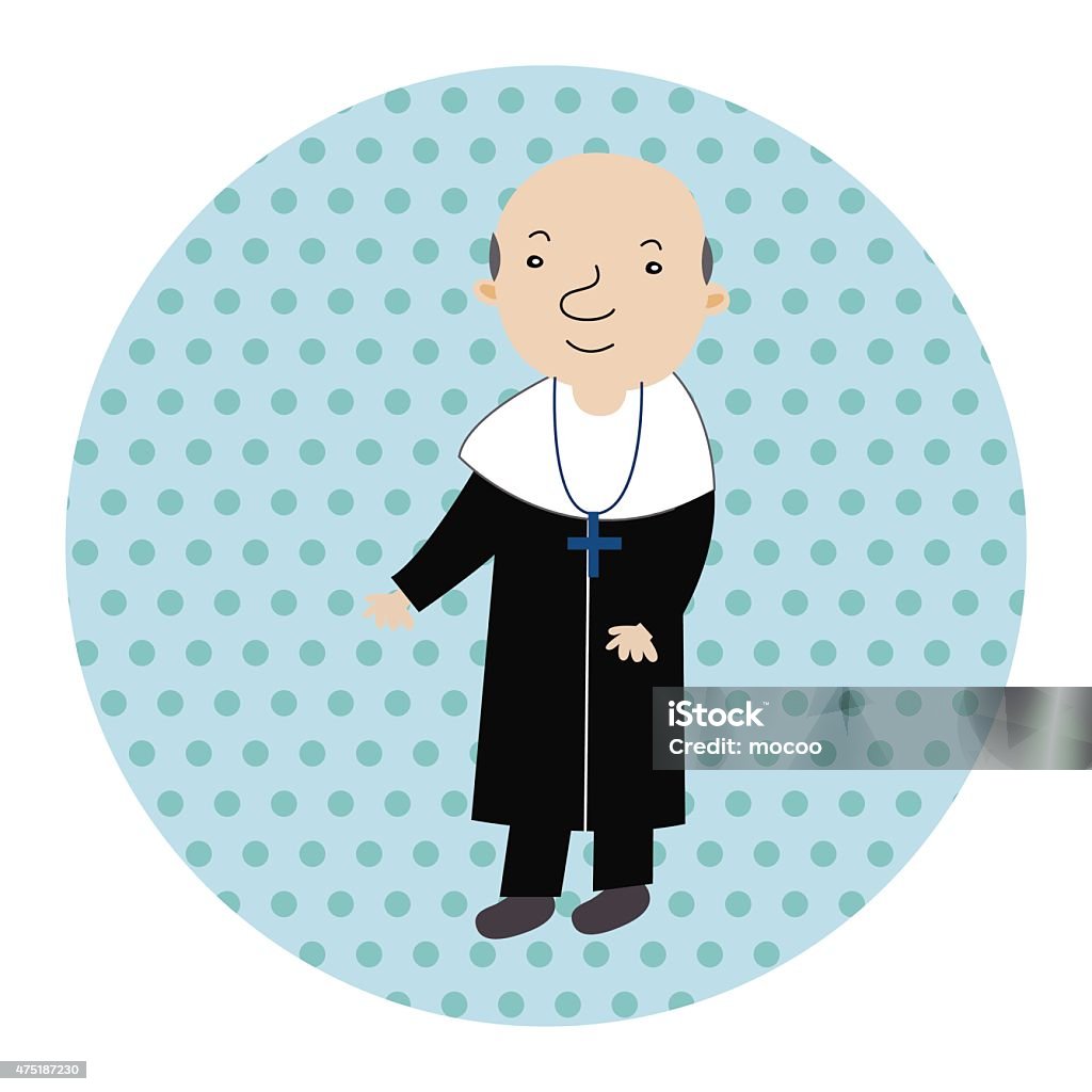목사 및 수녀 테마 요소를 Eps 벡터 2015년에 대한 스톡 벡터 아트 및 기타 이미지 - 2015년, 교황, 교회 - Istock