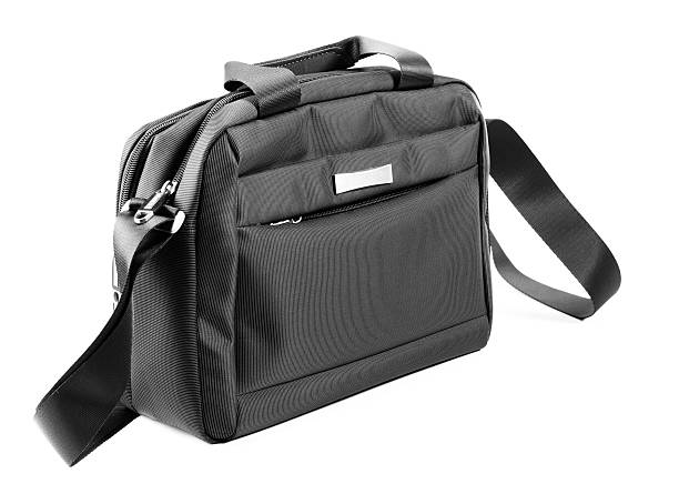 istock Laptop bag isolated on a white background 475189131