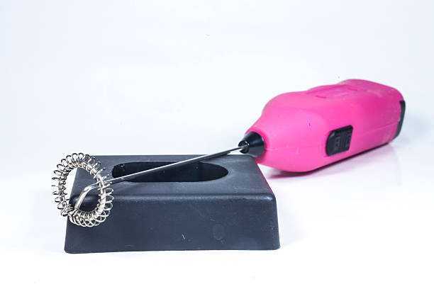 istock Electric hand drink mixer 475192365