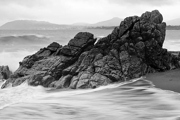 istock Large rock on Killiney beach,Dublin ,Ireland. 475195684