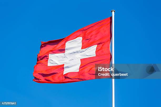 Flagge Der Schweiz Stockfoto und mehr Bilder von Bern - Bern, Blau, Europäische Kultur