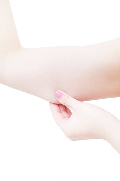 istock woman holding a hand with excess fat 475197761