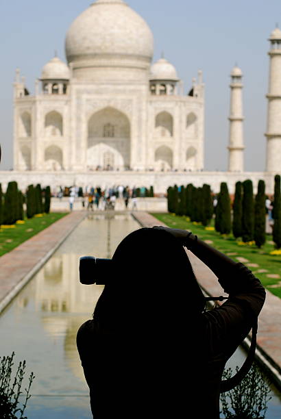 istock Photographer at the Taj Mahal 475200255