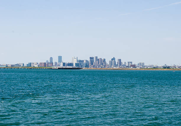 istock Boston city view from sea 475200564