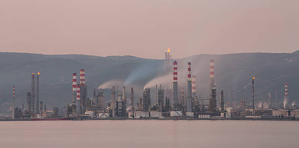 istock Factory fog and smoke 475201172