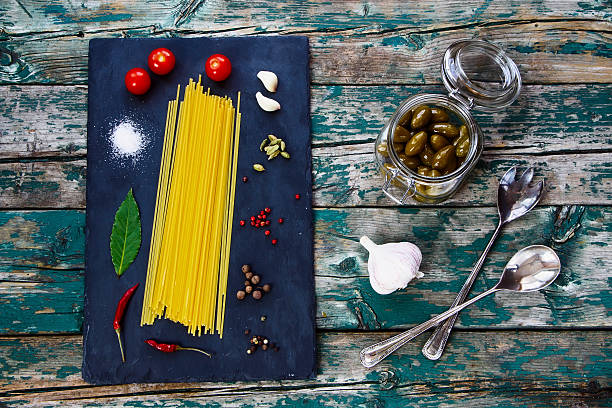 pasta stock photo