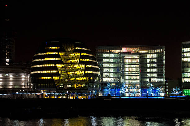 istock Skyline in London at night 475203219