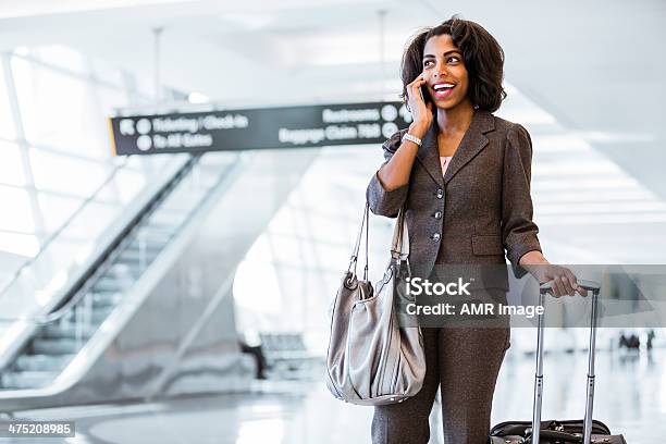 Heading Out For International Conference Stock Photo - Download Image Now - Airport, Business, African-American Ethnicity