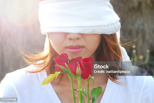 Love Is Blind Stock Photo - Download Image Now - Blindness, Bonding, 2015