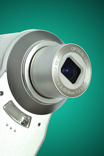 campact fotocamera digitale - studio shot flash foto e immagini stock
