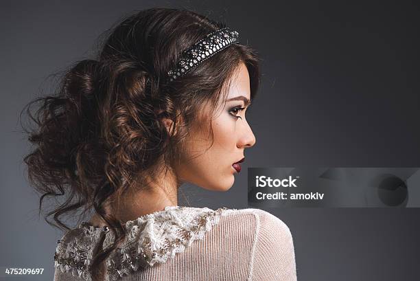 Young Lady Stock Photo - Download Image Now - Headband, Women, Human Hair