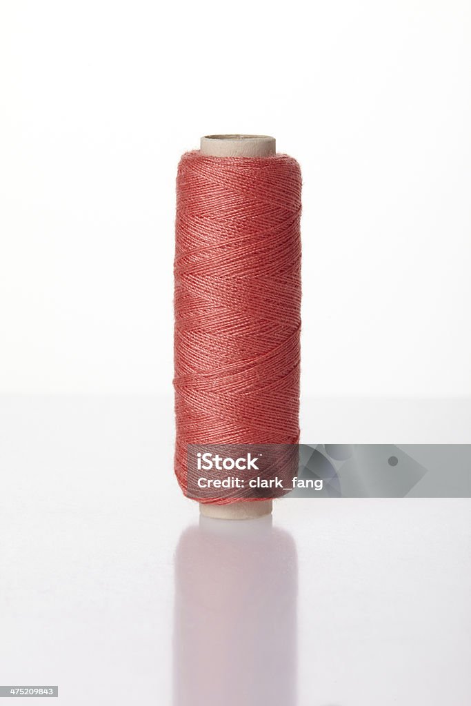 Roter Faden spools - Lizenzfrei Faden Stock-Foto