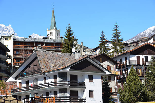 istock Italy, Valtournenche ski resort. 475210685