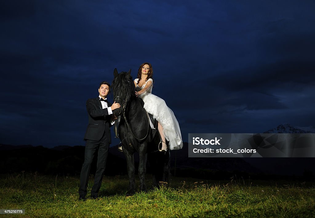 말 탈것 - 로열티 프리 결혼식 스톡 사진