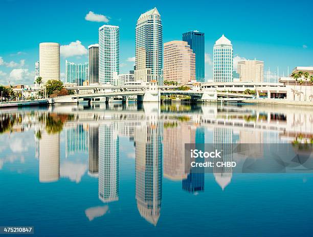 Tampa Fl Stock Photo - Download Image Now - Tampa, Florida - US State, Urban Skyline