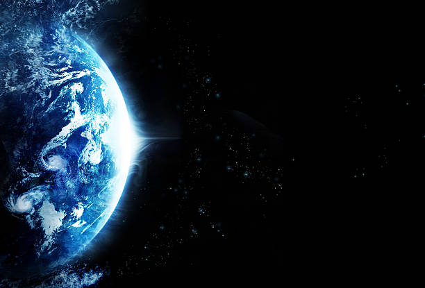 istock Storm on planet earth, blank text, Original image from NASA.gov 475211232