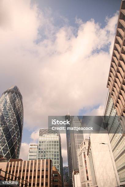 City Of London Stock Photo - Download Image Now - Architecture, Blue, British Culture