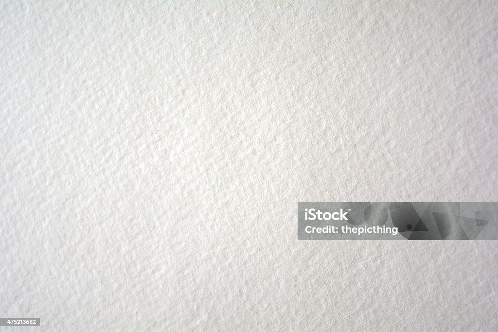 Blank Watercolor paper with textured surface paper,textured,backgrounds,white,watercolor painting Paper Stock Photo