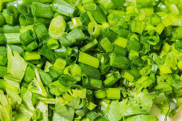 istock spring onion and coriander sliced for garnish 475213768