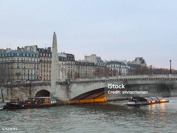 Ile St Louis Paris Stock Photo - Download Image Now - Architecture, Capital Cities, Classical Style